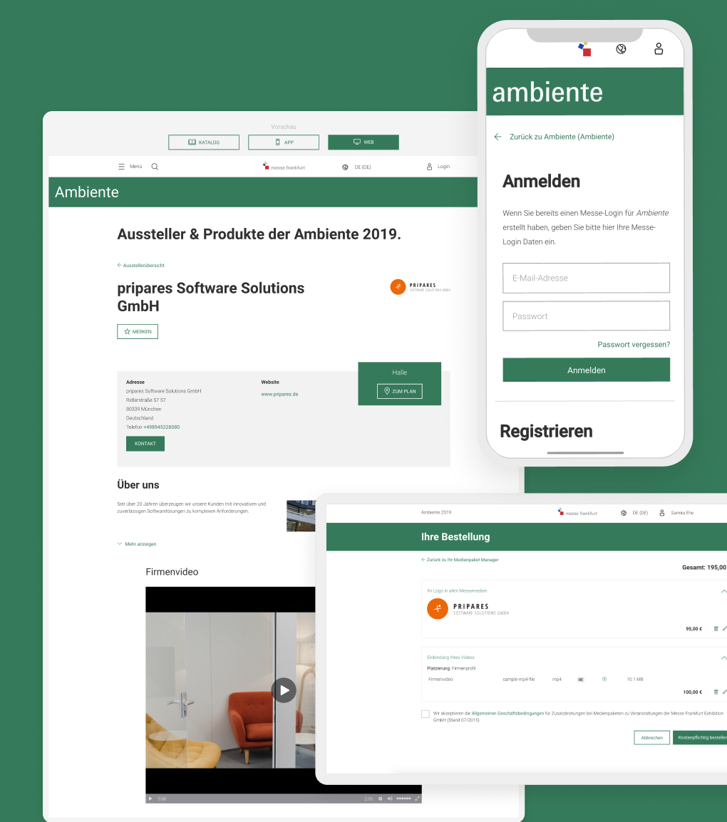 Medienpaket Manager: Aussteller-Marketing als Self-Service